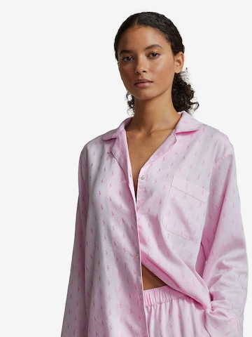 Pyjama ' Jacquard Polo Player ' Polo Ralph Lauren en rose