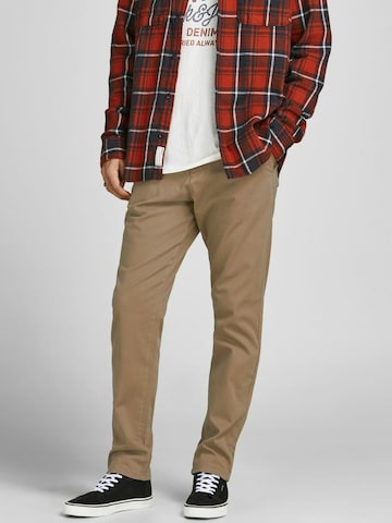 JACK & JONES Regular Chino in Beige: voorkant