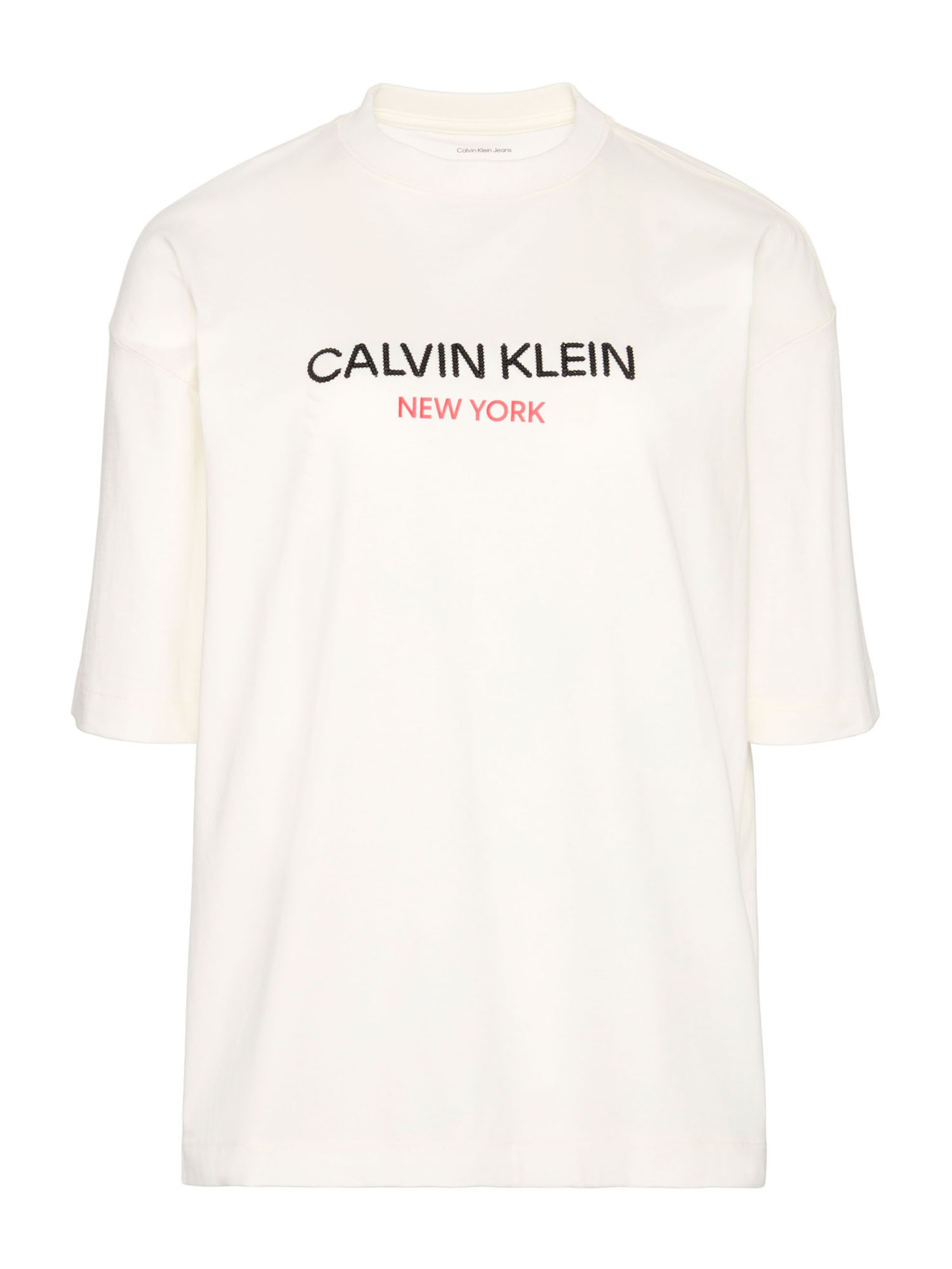 Calvin Klein Jeans Shirt in White: front