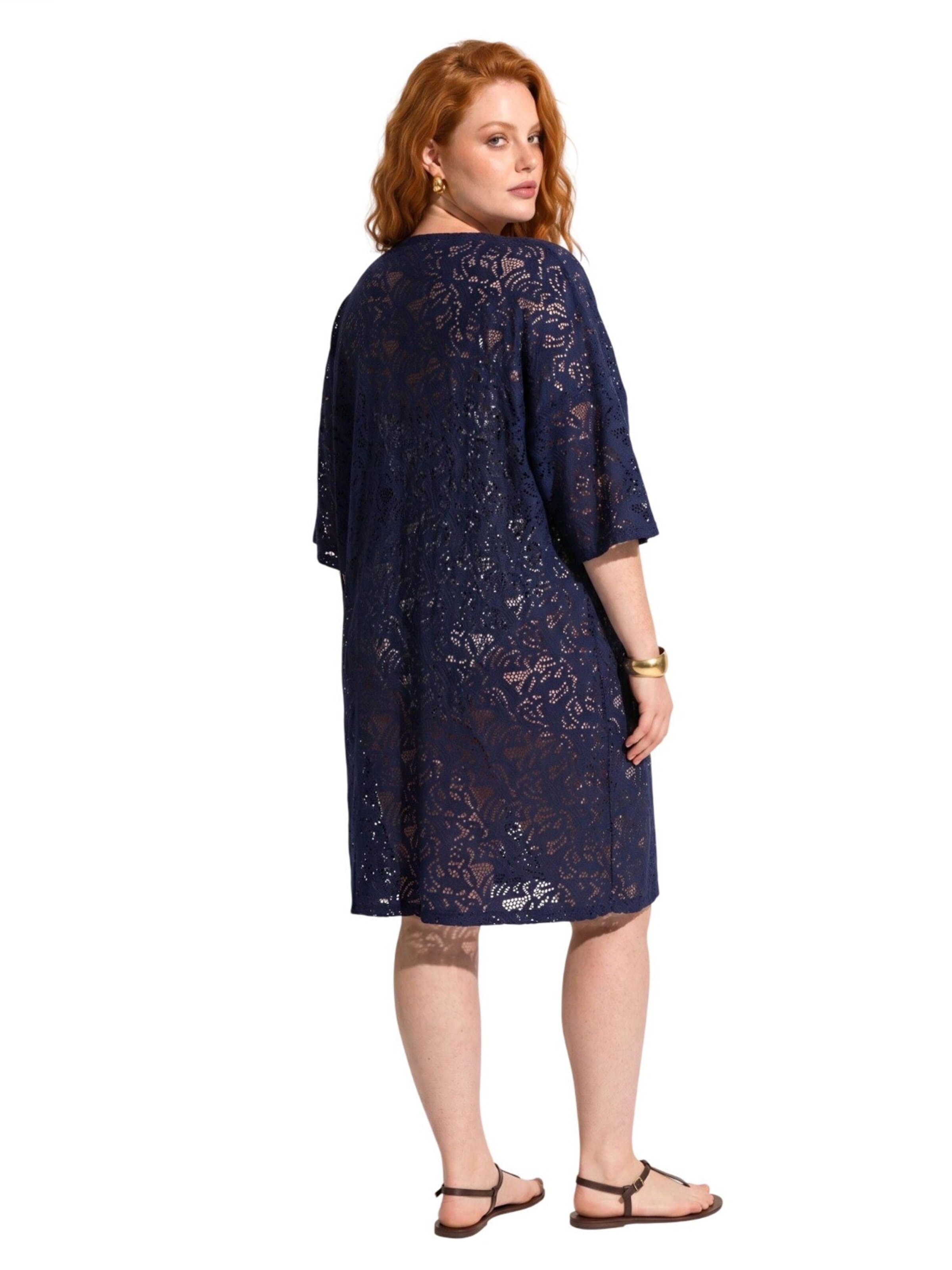 Shape Of You Kimono in Blauw