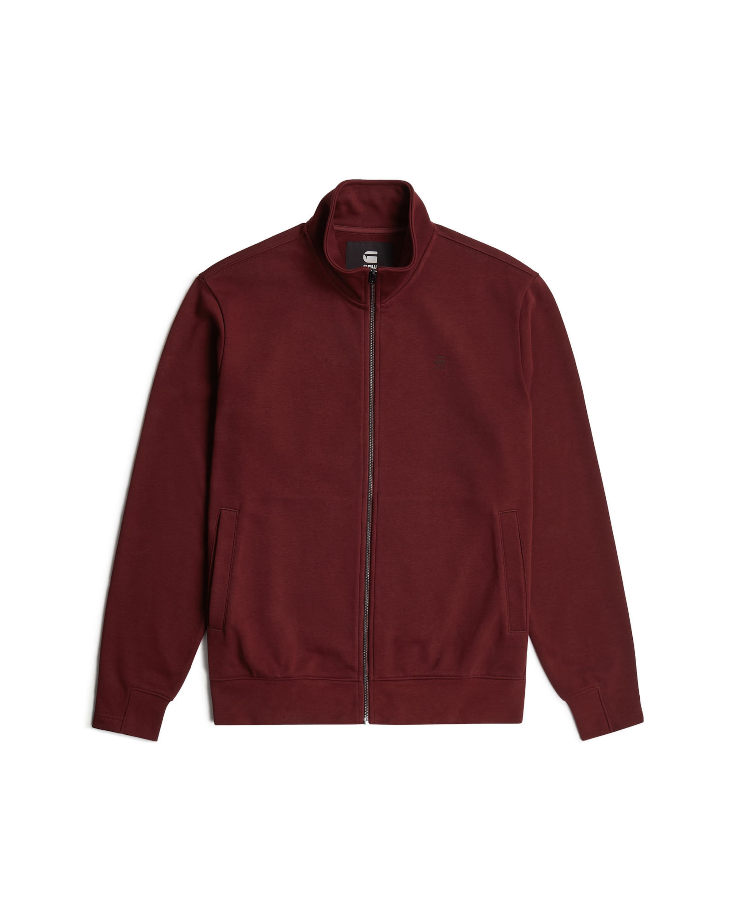 G-STAR Sweat jacket 'Nifous' in Red: front