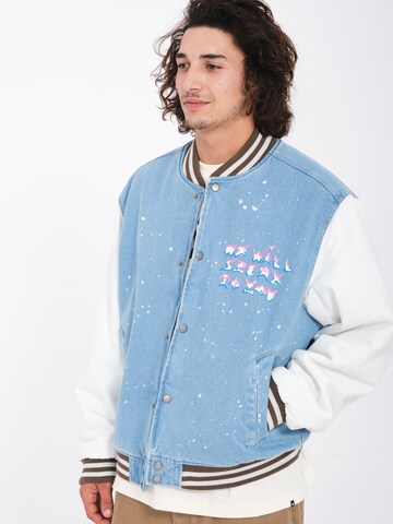 Volcom Between-Season Jacket in Blue: front