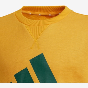 ADIDAS PERFORMANCE Sweatshirt 'Essentials' in Yellow