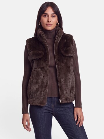 PRINCESS GOES HOLLYWOOD Bodywarmer in Bruin: voorkant