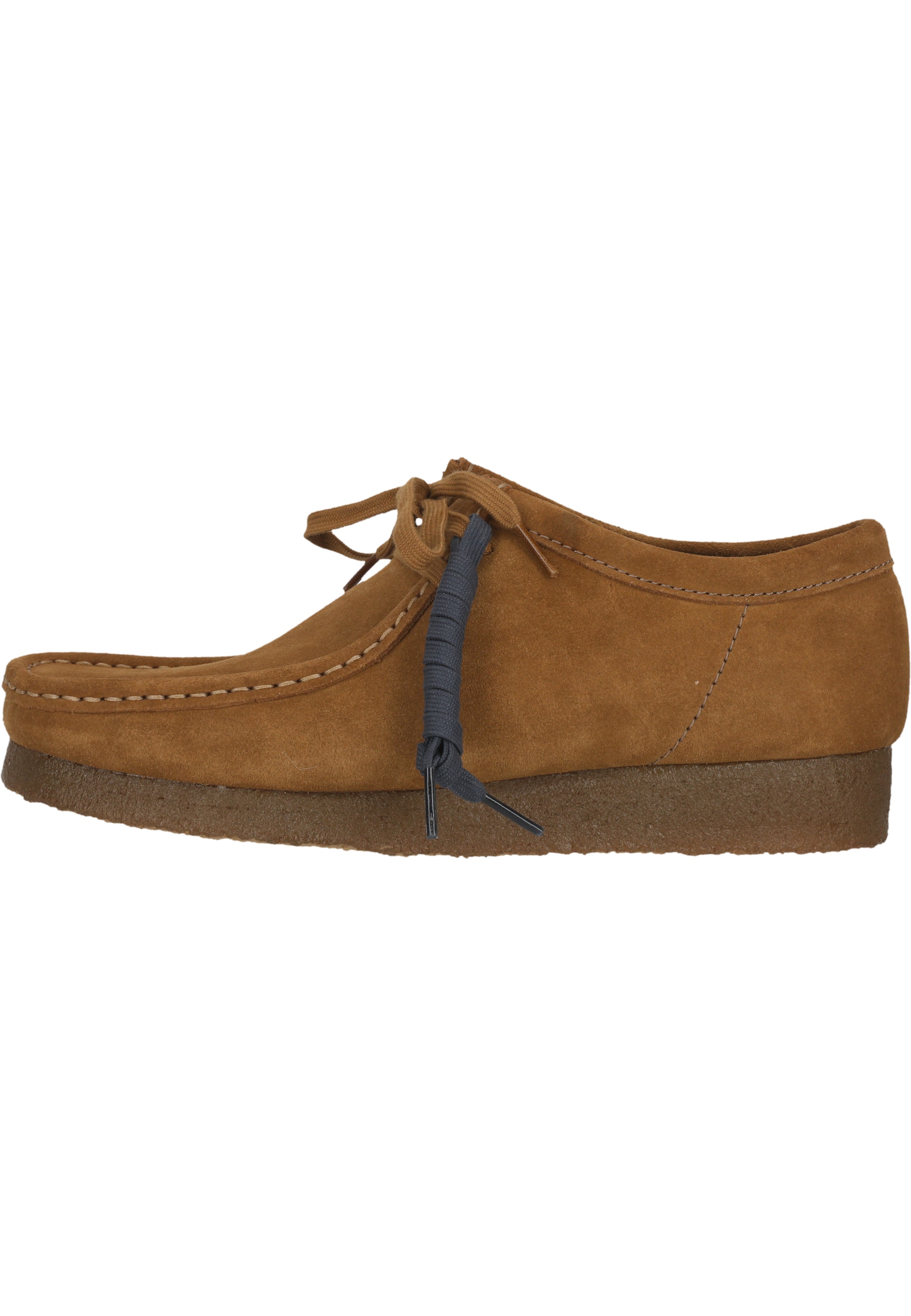 CLARKS Mokassin 'Wallabee' in Braun