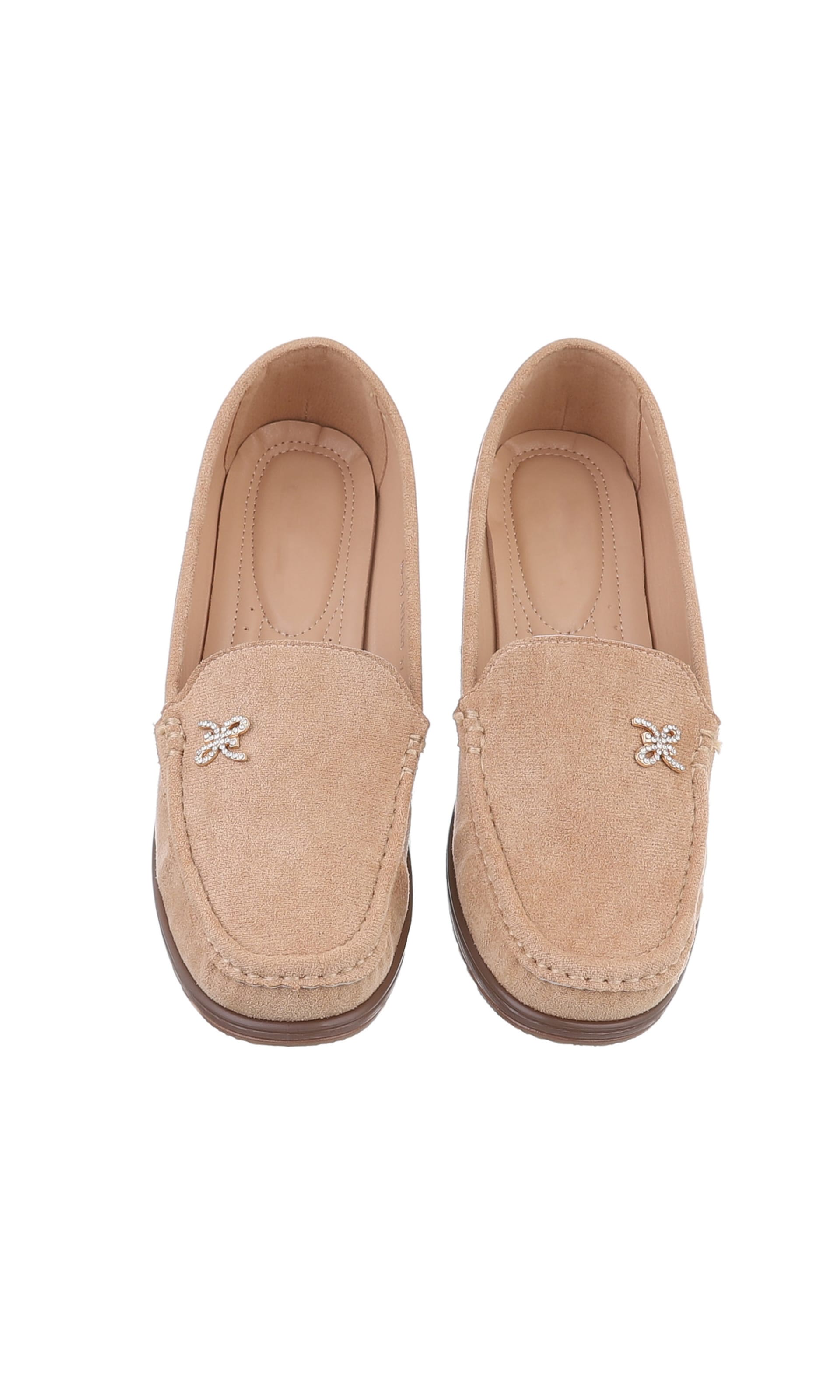 Ital-Design Classic Flats in Brown