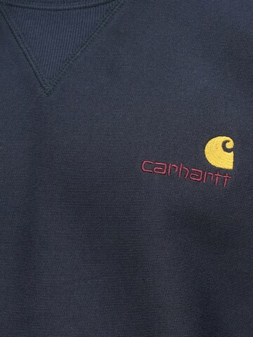 Carhartt WIP Bluzka sportowa 'American Script' w kolorze niebieski