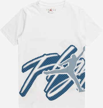 Jordan Shirt 'MESH FLIGHT' in Wit: voorkant