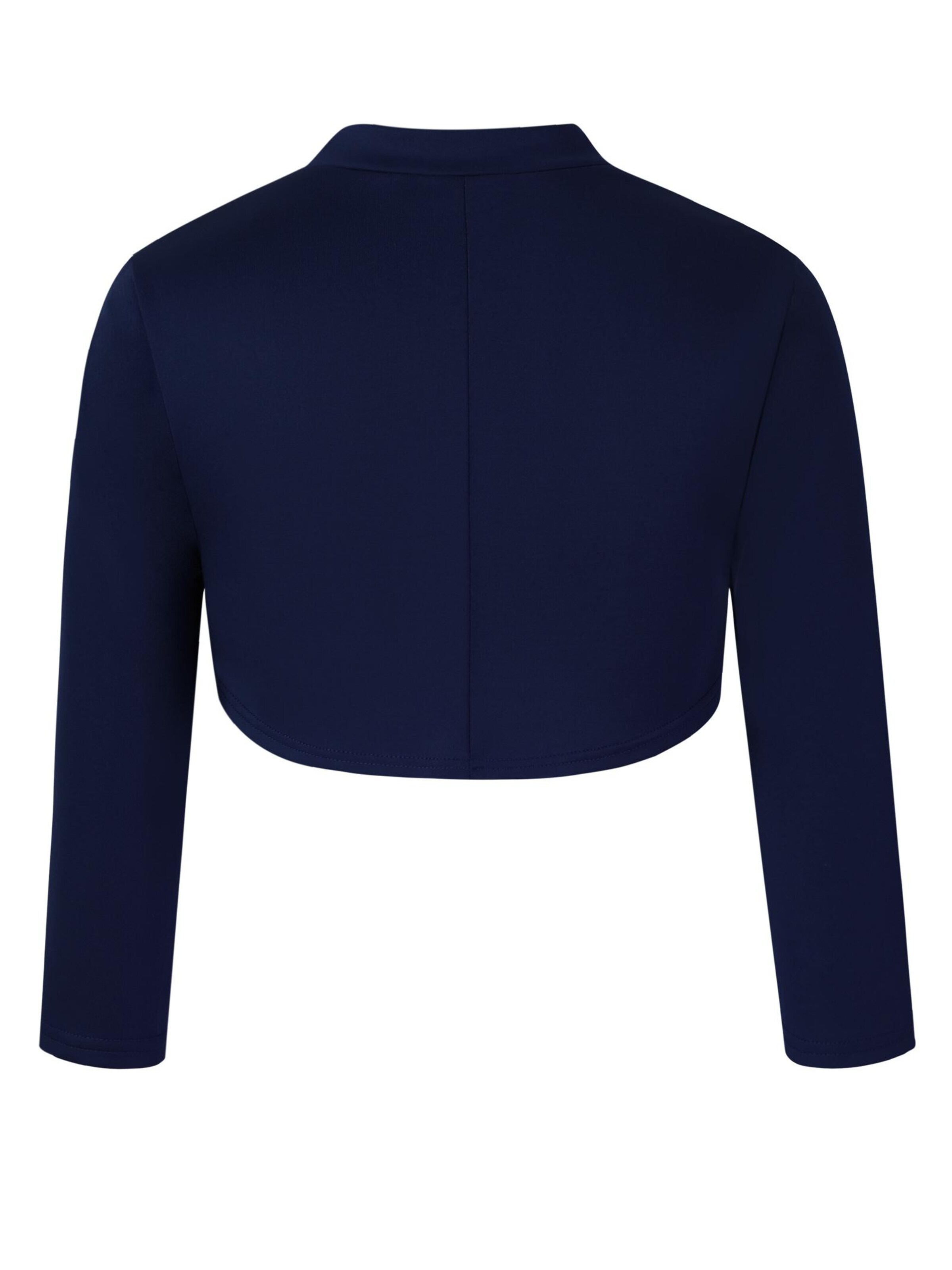 Yesfashion Bolerko w kolorze niebieski