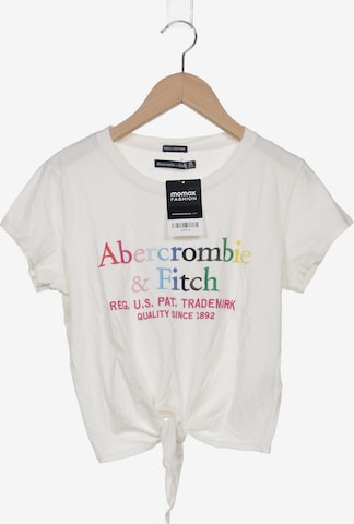 Abercrombie & Fitch Top & Shirt in XS in White: front