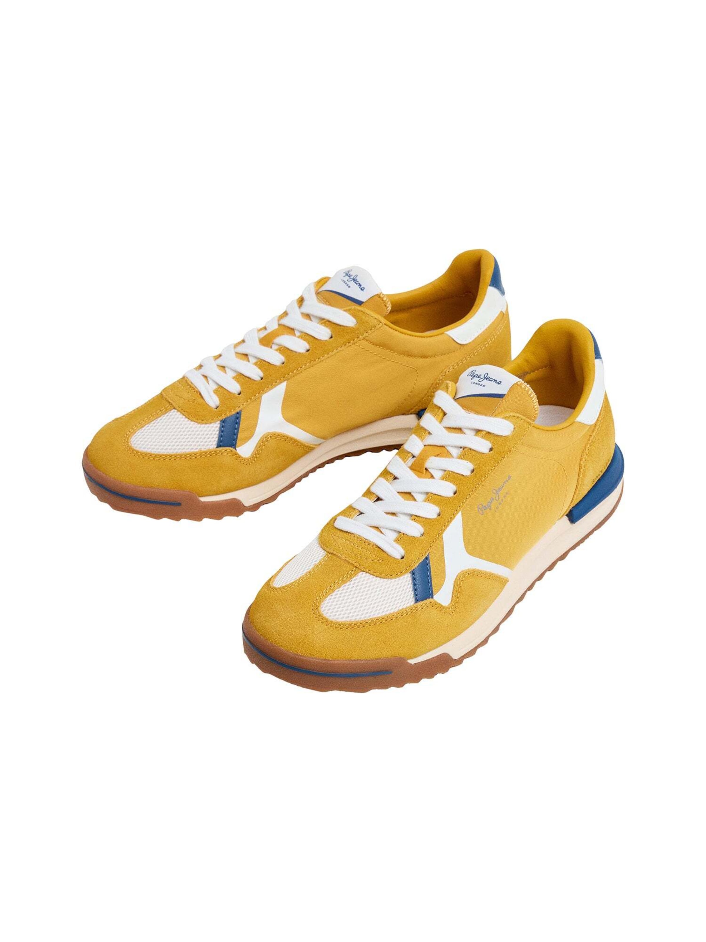Baskets basses 'Marvin College' Pepe Jeans en jaune