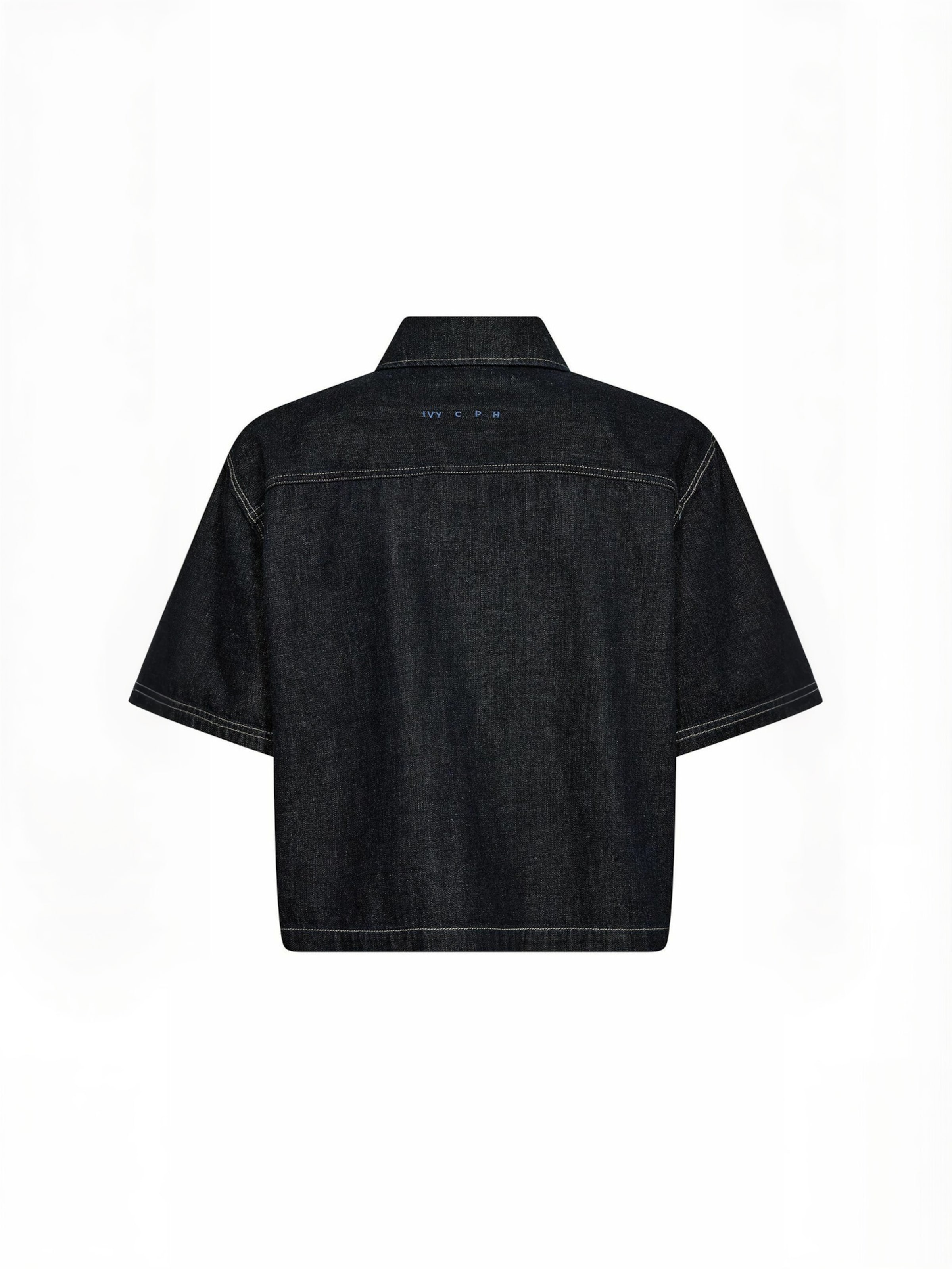 Ivy Copenhagen Shirt ' IVY-Malika ' in Blue: back