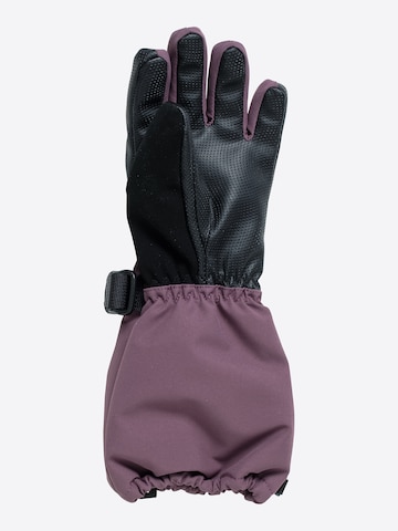 VAUDE Athletic Gloves 'Snow Cup' in Purple