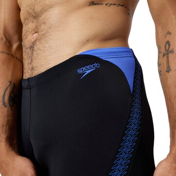 SPEEDO Athletic Swim Trunks in Black