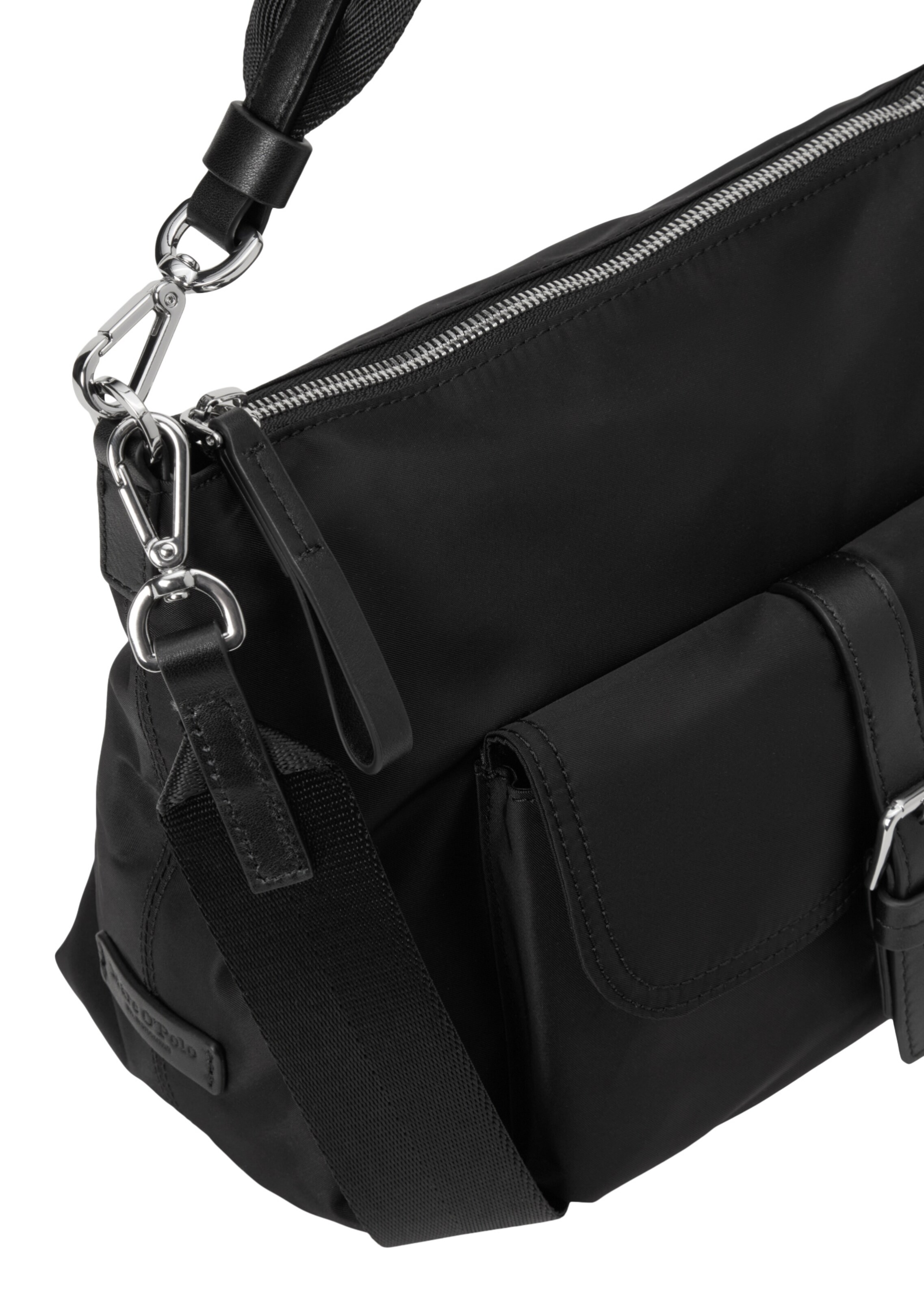 Sac bandoulière ' Caren ' Marc O'Polo en noir : devant