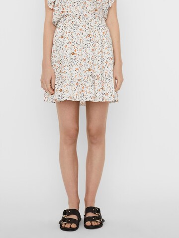 VERO MODA Skirt in Beige: front