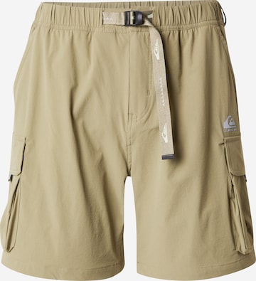 QUIKSILVER Loosefit Urheiluhousut 'RUN ASHORE' värissä beige: etupuoli