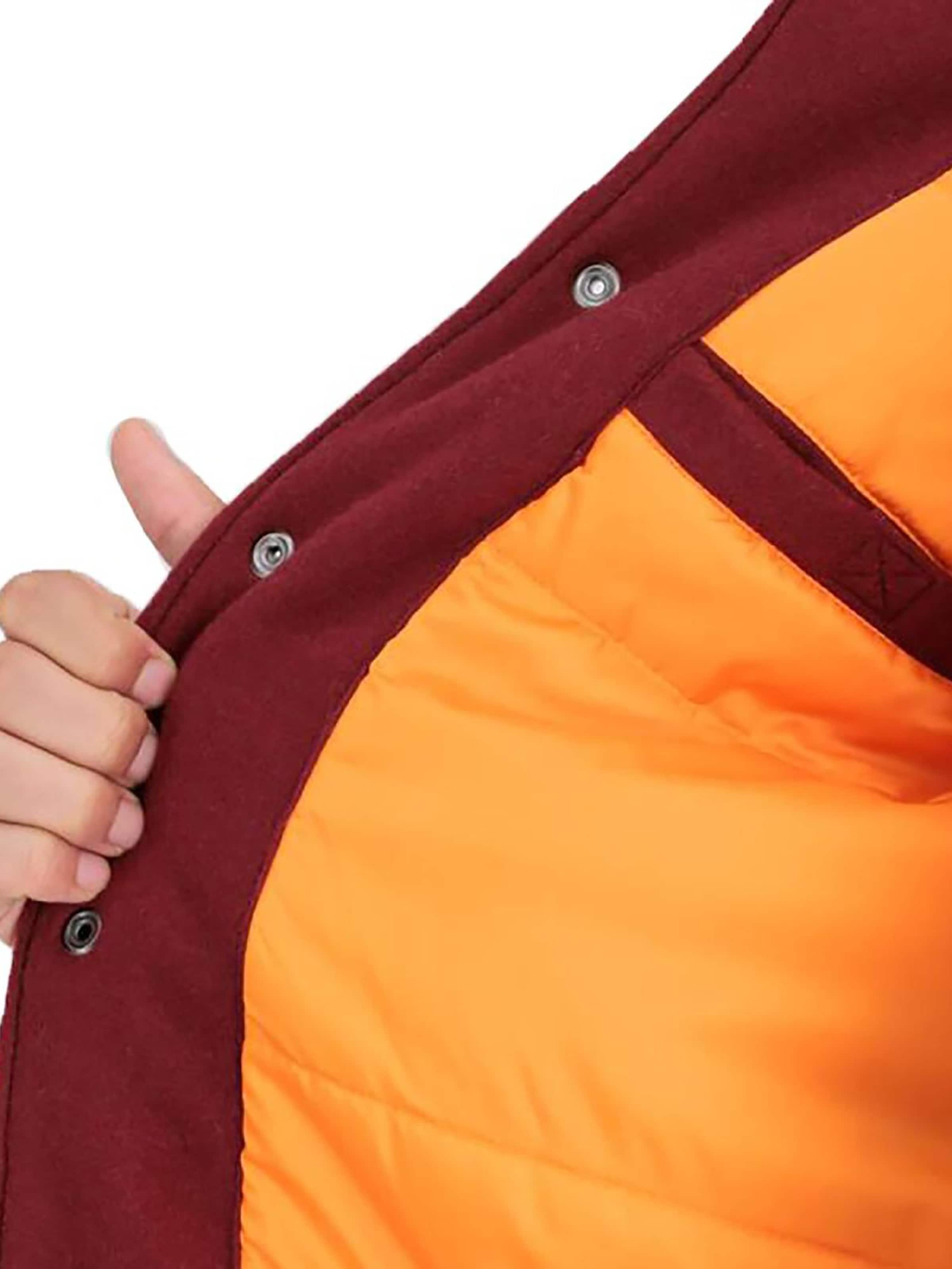 ALPHA INDUSTRIES - Casaco meia-estação 'Varsity Air Force' em vermelho