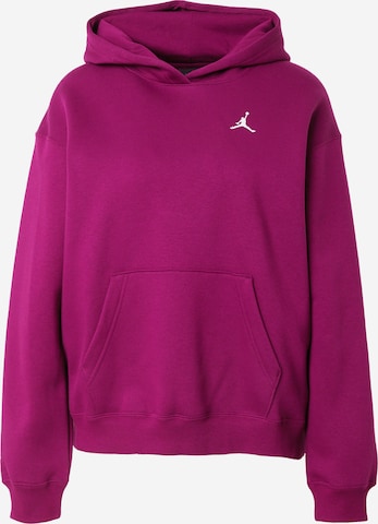 Sweat-shirt 'BRKLN FLC' Jordan en rouge : devant