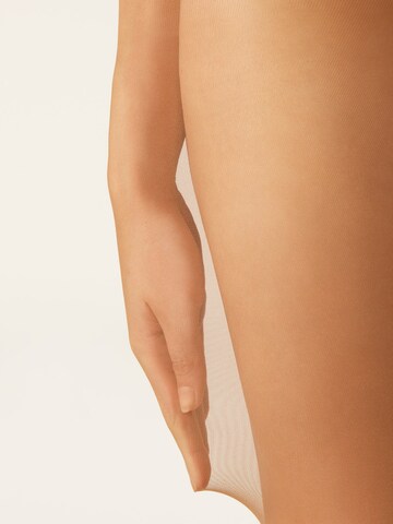 CALZEDONIA Tights 'Top Sculpt' in Beige