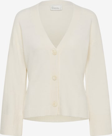 My Essential Wardrobe Cardigan 'Huxi' i hvid: forside