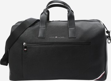TOMMY HILFIGER Travel Bag in Black: front