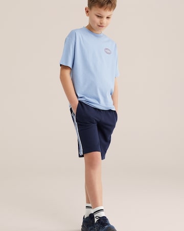 WE Fashion Футболка в Синий