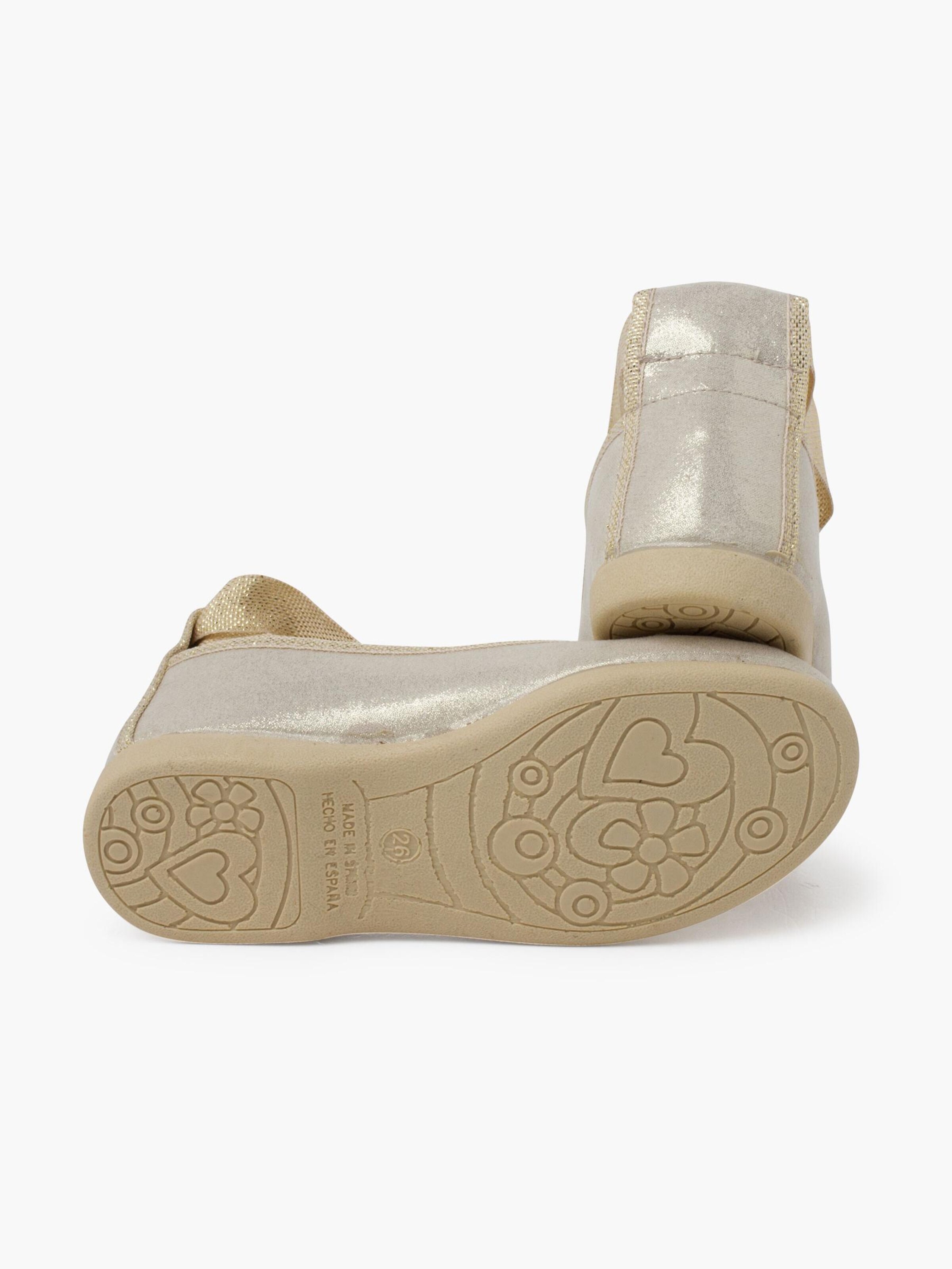 Pisamonas Ballet Flats in Gold