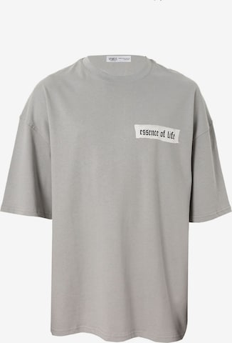 VAMOS CLO Μπλουζάκι 'Enkianthus' σε γκρι: μπροστά