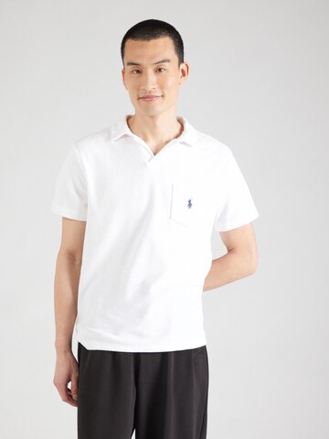 Polo Ralph Lauren T-shirt 'SSJOHNNYM1' i vit: framsida