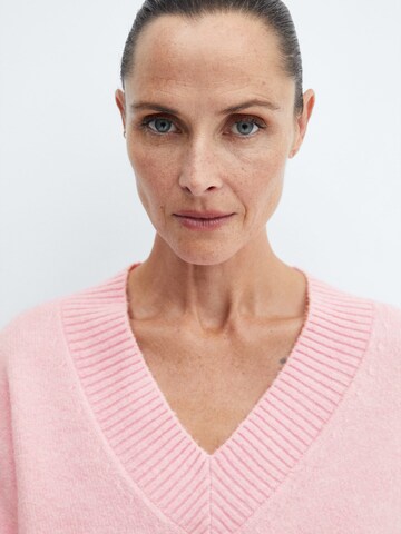 MANGO Pullover 'TALDORAV' in Pink