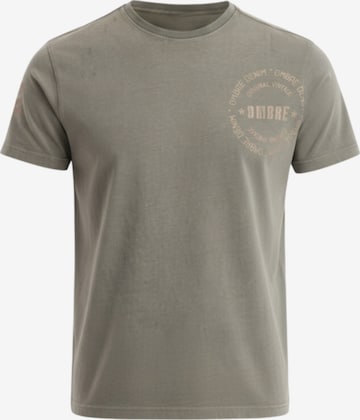 Ombre T-shirt i grön: framsida