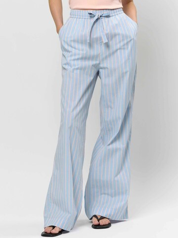 U.S. POLO ASSN. Normální Kalhoty ' Mira Striped ' – modrá