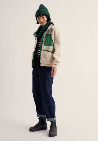 Veste en polaire 'Wooded Trail' Seasalt Cornwall en beige