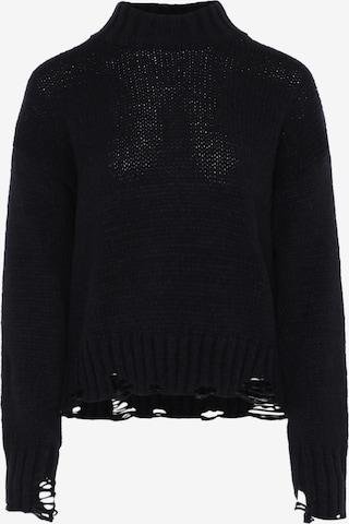 Pull-over MYMO en noir : devant