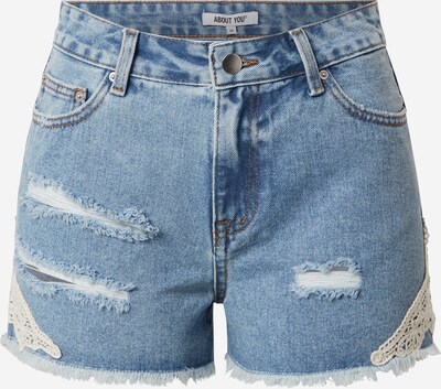 ABOUT YOU Shorts 'Duffy' in blue denim, Produktansicht