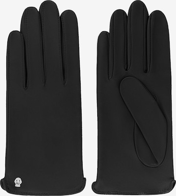 Roeckl Full Finger Gloves 'New York' in Black: front