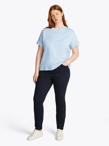 Tommy Hilfiger Curve Koszulka w kolorze niebieski