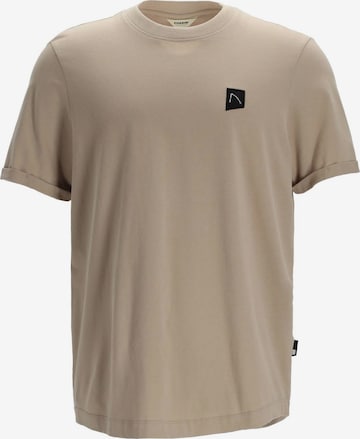 T-Shirt 'Brody' CHASIN' en beige : devant
