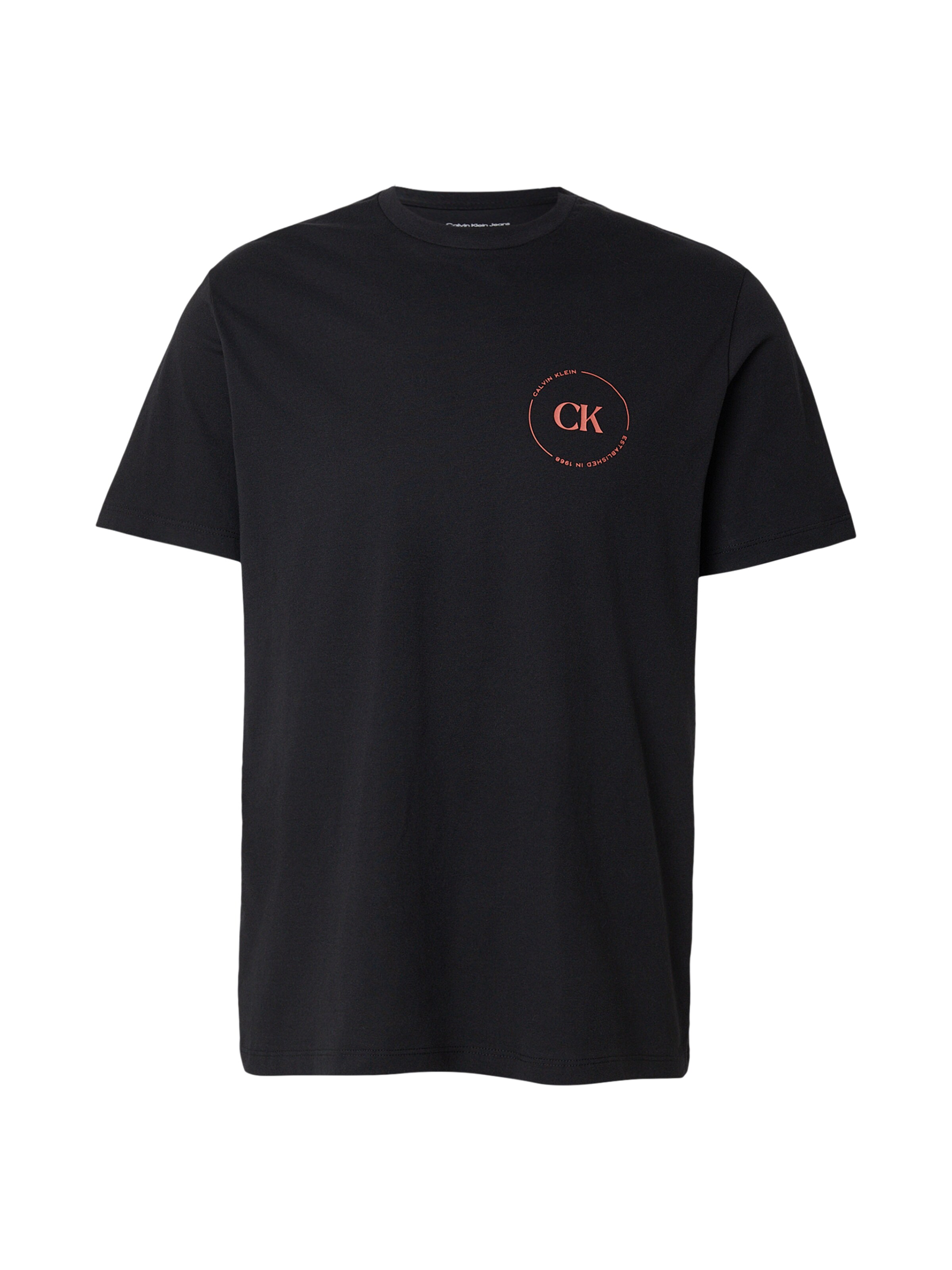 Calvin Klein Jeans Póló - fekete: elől