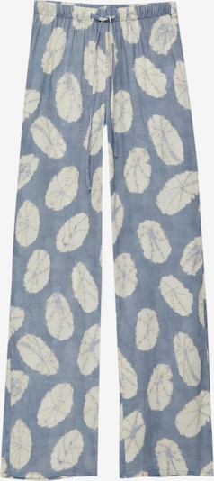 Pantaloni Pull&Bear pe crem / albastru, Vizualizare produs