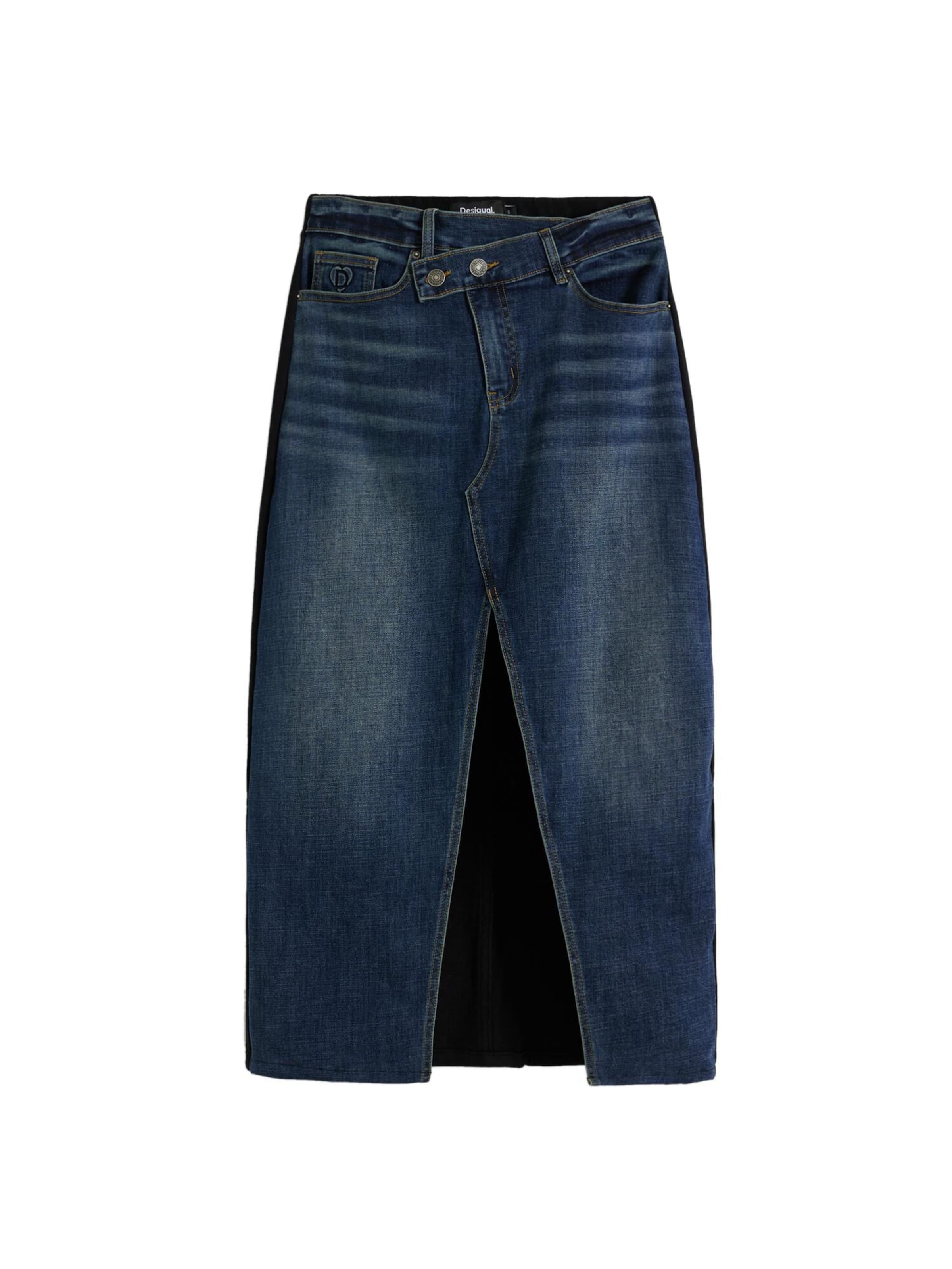 Fustă de la Desigual pe albastru: față