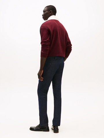 TOMMY HILFIGER Слим Брюки-чинос 'BLEECKER MARL' в Синий