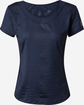 EA7 Emporio Armani Performance Shirt in Blue: front