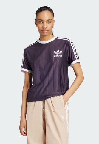 ADIDAS ORIGINALS Shirt 'Adicolor' in Lila: voorkant
