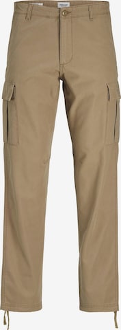 Pantalon cargo 'JPSTKane JJBarkley' Jack & Jones Plus en marron : devant