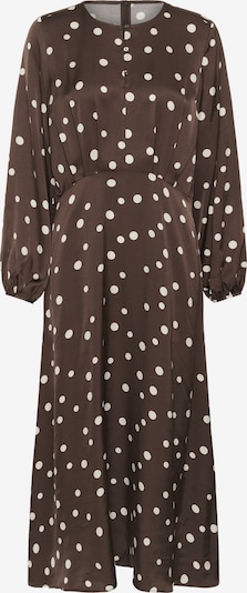 CULTURE Kleid 'Dotty ' in 40 in braun / weiß, Produktansicht