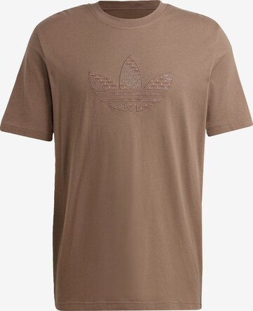 ADIDAS ORIGINALS T-Shirt 'Graphics Monogram' in Braun: predná strana