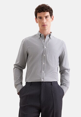 Coupe regular Chemise SEIDENSTICKER en vert