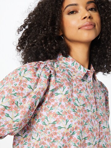 Lollys Laundry Blouse 'Zoe' in Lila